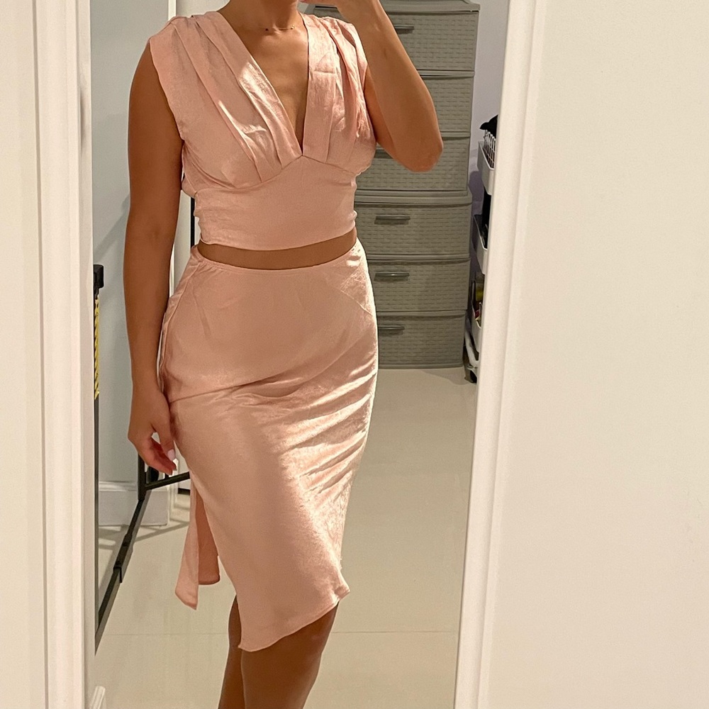 RO & DE midi skirt set
